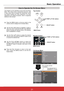 Page 2721ViewSonic PJL6243
21
How to Operate the On-Screen Menu
The projector can be adjusted or set via the On-Screen Menu. The menus have a hierarchical structure, with a main menu that is divided into submenus, which are further divided into other submenus. For each adjustment and setting procedure, refer to respective sections in this manual.
Use the Point ▲▼ buttons to highlight or select a main menu item. Press the Point ► or the SELECT button to access the submenu items. (The selected item is highlighted...