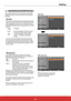 Page 5953ViewSonic PJL6243
53
Key	lock
Key	lock
Security	(Key	lock	and	PIN	code	lock)
PIN code lock
This function locks the top control and remote control buttons to prevent operation by unauthorized persons.Select Key	lock and then press the SELECT button, and select the desired item by pressing the Point ▲▼ buttons. ..... Unlocked.
 ..... Lock the operation of the top control. To unlock, use the remote control. ..... Lock the operation of the remote control.    To unlock, use the top control.
If the top...