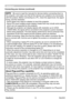 Page 15
PJL7211ViewSonic0

Setting up
• Be sure to read the manuals for devices before connecting them to 
the projector, and make sure that all the devices are suitable to be connected 
with this product. Before connecting to a PC, check the signal level, the signal 
timing, and the resolution.
-  Some signal may need an adapter to input this projector.
-   Some PCs have multiple screen display modes that may include some signals 
which are not supported by this projector. 
-    Although the projector can...