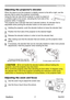 Page 22
PJL7211ViewSonic7

Operating
Adjusting the projector’s elevator
When the place to put the projector is slightly uneven to the left or right, use the 
elevator feet to place the projector horizontally. 
Using the feet can also tilt the projector in order to project at 
a suitable angle to the screen, elevating the front side of the 
projector within 14 degrees.
This projector has 2 elevator feet and 2 elevator buttons. An elevator foot is 
adjustable while pushing the elevator button on the same...