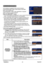 Page 49
PJL7211ViewSonic44

This projector is equipped with security functions.From the SECURITY menu, items shown in the table below can be performed.To use SECURITY menu: User registration is required before using the security functions.
Enter the SECURITY menu
1.  Use the ▲/▼ buttons on the SECURITY menu to select ENTER PASSWORD and press the ► button. The ENTER PASSWORD box will be displayed.  
2.  
Use the ▲/▼/◄/► buttons to enter the registered password. The factory default password is 2578. This password...