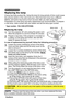 Page 54
PJL7211ViewSonic49

Maintenance 
A lamp has finite product life. Using the lamp for long periods of time could cause 
the pictures darker or the color tone poor. Note that each lamp has a different 
lifetime, and some may burst or burn out soon after you start using them. 
Preparation of a new lamp and early replacement are recommended. To prepare 
a new lamp, make contact with your dealer and tell the lamp type number .
Type number : RLC-054 (DT01026)
Replacing the lamp
1.Turn the projector off, and...