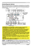 Page 14
PJL9371ViewSonic9

Setting up
Connecting your devices
Be sure to read the manuals for devices before connecting them to the projector. 
Make sure that all the devices are suitable to be connected with this product, and 
prepare the cables required to connect. Please refer to the following illustrations 
to connect them.
►Do not disassemble or modify the projector and accessories.
►Be careful not to damage the cables, and do not use damaged cables.
WARNING
►Turn off all devices and unplug their power...