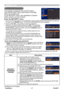 Page 52
PJL9371ViewSonic47

SECURITY menu

This projector is equipped with security functions.From the SECURITY menu, items shown in the table below can be performed.To use SECURITY menu: User registration is required before using the security functions.
Enter the SECURITY menu
1.  Use the ▲/▼ cursor buttons on the SECURITY menu to select ENTER PASSWORD and press the ► cursor (or the ENTER) button. The ENTER PASSWORD box will be displayed.  
2.   Use the ▲/▼/◄/► cursor buttons to enter the registered 
password....