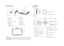 Page 62
Projector Overview
(3)(6)(5)(5)(4)(11)(12)
(7)(8)(9)(10)(2)(1)
(13)(14)
1. Control panel
2. LED indicator
3. Air inlet grille
4. Front IR remote control sensor
5. Elevation foot
6. Elevation button
7. Connection ports
8. Rear IR remote control sensor9. Kensington lock 
10. Air outlet grille
11. Lamp cover
12. Air filter cover
13. AC power socket
14. Projection lens
15. Ceiling mount (3-M6)
(15)
« NOTE »
•  This projector can be used with a ceiling mount for support. The ceiling mount is not included...