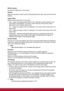 Page 3527
White Intensity
Increase the brightness of white areas.
Gamma
Effect the represent of dark scenery. With greater gamma value, dark scenery will look 
brighter.
Aspect Ratio
Select how the picture fits on the screen:
• Auto:  Scales an image proportionally to fit the projector's native resolution in its 
horizontal or vertical width. You want to make most use of the screen without 
altering the source image’s aspect ratio.
• 4:3:   Scales an image so that it is displayed in the center of the screen...