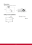 Page 4436
Dimensions
294 mm (W) x 219 mm (D) x 113 mm (H)
Ceiling mount installation
219
11 3294
85
72
15032
40
Ceiling mount screws:
M4 x 8 (Max. L = 8 mm)
Unit: mm 