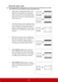 Page 3429
About the aspect ratio
In the pictures below, the black portions are inactive areas and the white portions are active 
areas. OSD menus can be displayed on those unused black areas.
1.Auto: Scales an image proportionally to fit the 
projector's native resolution in its horizontal 
width. This is suitable for the incoming image 
which is neither in 4:3 nor 16:9 and you want to 
make most use of the screen without altering the 
image's aspect ratio.
2.4:3: Scales an image so that it is displayed...