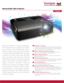 Page 1Networkable XGA Projector
PJD6243
ViewSonic’s PJD6243 is an advanced networkable 
DLP™ projector which is equipped with Crestron
® 
built-in e-Control
™ and RoomView Express™, making 
it ideal for classroom and corporate environments. 
The PJD6243 incorporates BrilliantColor
™ technology 
to produce more vibrant colors, while 3200 ANSI 
lumens and 3000:1 high contrast ratio make this 
XGA 1024x768 projector shine in virtually any lighting 
situation. With Crestron
®  and AMX®  certified,  the 
projector...