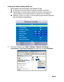 Page 30EN-27
B. Manual IP address setting (DHCP: No):
1. Set IP Address and Subnet Mask under Network Config.
„IP Address: Numerical address to identify networked computers.
„Subnet Mask: A numeric value to define the number of bits used for a 
network address of a divided network (or subnet) in an IP Address.
„Gateway: A server (or router) to communicate across networks (subnets) 
that are divided by Subnet Mask.
2. From your computer, go to Start > Settings > Network and Dial-up 
Connections > Local Area...