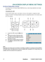 Page 24
17ViewSonic	 PJ588D/PJ568D/PJ508D

ON-SCREEN DISPLAY MENU SETTINGS
On-Screen Display Menu Controls
The	projector	has	an	On-Screen	D splay	(OSD) 	that	lets	you	make	mage	adjustments	and	change	
var  ous	sett  ngs.	
Navigating the OSD
You	can	use	the	remote	control	or	the	buttons	on	the	top	of	the	projector	to	nav  gate	and	make	
changes	to	the	OSD.	The	follow  ng	llustrat  on	shows	the	correspond  ng	buttons	on	the	remote	control	
and	on	the	projector.
A.  To...