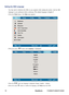 Page 26
19ViewSonic	 PJ588D/PJ568D/PJ508D

Setting the OSD Language
You	may	want	to	reference	the	OSD	on	your	projector	wh le	read  ng	th s	sect  on.	Set	the	OSD	
language	to	your	preference	before	cont  nu  ng.	 (The	default	language	s	Engl  sh.)
1.Press the Menu button. The Main menu appears.
2.Press the cursor  button until Language is highlighted. 
3.Press the  until your language is displayed. Range: English – Italiano.
4.Press the cursor  button to confirm the...