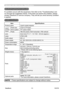 Page 120
PJ1173ViewSonic5

Warranty and after-ser vice / Specifications
Warranty and after-service
If a problem occurs with the equipment, first refer to the “Troubleshooting” and 
run through the suggested checks. If this does not resolve the problem, please 
contact ViewSonic or service company. They will tell you what warranty condition 
is applied.
Specifications
• These specifications are subject to change without notice.NOTE
ItemSpecifications
Product nameLiquid crystal projector
Liquid
Crystal...