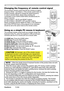 Page 17
12ViewSonic	 PJ358
Changing the frequency of  remote control signal
The	accessory	remote	control	has	the	two	choces	on	sgnal	
frequency	Mode	1	and	Mode	2.	If	the	remote	control	does	not	
functon	properly,	attempt	to	change	the	sgnal	frequency.
In	order	to	set	the	Mode,	please	keep	pressng	the	
combnaton	of	two	buttons	lsted	below	smultaneously	for	
about	3	seconds.
(1)	Set	to	Mode	1:	MUTE	and	RESET	buttons	
(2)	Set	to	Mode	2:	MAGNIFY 	OFF	and	ESC	buttons...