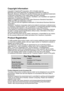 Page 5Copyright Information
Copyright © ViewSonic®
 Corporation, 2012. All rights reserved.
Macintosh and Power Macintosh are registered trademarks of Apple Inc.
Microsoft, Windows, Windows NT, and the Windows logo are registered trademarks 
of Microsoft Corporation in the United States and other countries.
ViewSonic, the three birds logo, OnView, ViewMatch, and ViewMeter are registered 
trademarks of ViewSonic Corporation.
VESA is a registered trademark of the Video Electronics Standards Association. 
DPMS...