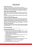 Page 66Limited Warranty
ViewSonic® Projector
What the warranty covers: 
ViewSonic warrants its products to be free from defects in material and \
workmanship, under normal use, during the warranty period. If a product \
proves to 
be defective in material or workmanship during the warranty period, View\
Sonic will, 
at its sole option, repair or replace the product with a like product. R\
eplacement 
product or parts may include remanufactured or refurbished parts or comp\
onents. 
Limited Three (3) year...