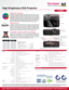 Page 2RS-232
Specifications
Sales: (888) 881-8781 or SalesInfo@ViewSonic.com • More product information: www.ViewSonic.com
*Lamp life may vary based on actual usage and other factors. **One year Express Exchange® service requires product registration.  Programs,  specifications  and  availability  are  subject  to  change  without  notice.  Selection,  offers  and 
programs may vary by country; see your ViewSonic representative for complete details.Corporate names, trademarks stated herein are the property of...