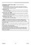 Page 203
198
ViewSonic
  Pro9500
RS-232C Communication (continued)
3. Response code / Error code ("h" shows hexadecimal)
(1) 
 
ACK reply : 06h 
When the projector receives the Set, Increment, Decrement or Execute 
command correctly, the projector changes the setting data for the specified 
item by [Type], and it returns the code.
(2) 
 
NAK reply : 15h 
When the projector cannot understand the received command, the projector 
returns the error code. 
In such a case, check the sending code and send the...