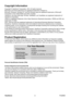 Page 5
iv
ViewSonic
  Pro9500
Copyright Information
Copyright © ViewSonic® Corporation, 2010. All rights reserved.
Macintosh and Power Macintosh are registered trademarks of Apple Inc.
Microsoft, Windows, Windows NT, and the Windows logo are registered trademarks of Microsoft 
Corporation in the United States and other countries.
ViewSonic, the three birds logo, OnView, ViewMatch, and ViewMeter are registered trademarks of 
ViewSonic Corporation.
VESA is a registered trademark of the Video Electronics...