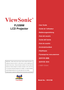 Page 1
ViewSonic
®
PJ359W
LCD Projector
IMPORTANT:    Please  read  this  User  Guide  to  obtain  important  information  on 
installing  and  using  your  product  in  a  safe  manner,  as  well  as  registering  your 
product  for  future  service.    Warranty  information  contained  in  this  User  Guide  will 
describe  your  limited  coverage  from  ViewSonic  Corporation,  which  is  also  found 
on  our  web  site  at  http://www.viewsonic.com  in  English,  or  in  specific  languages 
using the...