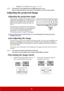 Page 3126
•Normal: Sets the HDMI color range as 15 - 235.
• This function is only available when the HDMI input port is in use.
• Refer to the documentation of the device for information on the color space setting.
Adjusting the projected image
Adjusting the projection angle
The projector is equipped with an adjuster foot. It 
changes the image height and vertical projection 
angle. Screw the adjuster foot to fine tune the 
angle until the image is positioned where you 
want it.
If the projector is not placed...