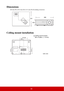 Page 6560
Dimensions
268 mm (W) x 84.4 mm (H) x 221 mm (D) (Excluding extrusions)
Ceiling mount installation
MENU
EXIT
221
84.4268
55110.05
81.581.5
Ceiling mount screws:
M4 x 8 (Max. L = 8 mm)
Unit: mm 