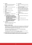 Page 14 9
Remote control code
The projector can be assigned to two different remote control codes, A or B. When several 
adjacent projectors are in operation at the same time, switching the remote control codes 
can prevent interference from other remote controls. Set the remote control code for the 
projector first before changing that for the remote control.
To switch the code for the projector, select A or B in the SYSTEM SETTING: 
ADVANCED > Remote Control Code menu.
To switch the code for the remote...