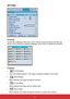 Page 4241
SETTING
Language
Choose the multilingual OSD menu. Press ◄ or ► into the sub menu and then use 
the ▲ or ▼ to select your preferred language. Press “Enter” to finalize the selection.
Projection
 
` Front-Desktop
     This is the default selection. The image is projected straight on t\
he screen.  
`
 Rear-Desktop
     When selected, the image will appear reversed.  
`
 Front-Ceiling
     When selected, the image will turn upside down.  
`
 Rear-Ceiling
     When selected, the image will appear...