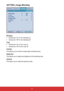 Page 5352
SETTING | Image Blending
Blending
 
` Choose the “On” to turn blending on.
 
` Choose the 
“Off” to turn blending off.
Crop
 
` Choose the “On” to turn crop on.
 
` Choose the
 “Off” to turn crop off.
Overlap
This allows you to set the overlap edge of blending area.
Bright Adj.
This allows you to adjust the brightness of the blending area.
Gamma
This allows you to select the gamma mode.  