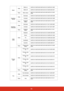 Page 7366
BlankWriteBlank on 0x06 0x14 0x00 0x04 0x00 0x34 0x12 0x09 0x01 0x68
Blank off 0x06 0x14 0x00 0x04 0x00 0x34 0x12 0x09 0x00 0x67
Read Blank status0x07 0x14 0x00 0x05 0x00 0x34 0x00 0x00 0x12 0x09 
0x68
Keystone-
Ve r t i c a lWriteDecrease 0x06 0x14 0x00 0x04 0x00 0x34 0x12 0x0A 0x00 0x68
Increase 0x06 0x14 0x00 0x04 0x00 0x34 0x12 0x0A 0x01 0x69
ReadKeystone 
status0x07 0x14 0x00 0x05 0x00 0x34 0x00 0x00 0x12 0x0A 
0x69
Keystone-
HorizontalWriteDecrease 0x06 0x14 0x00 0x04 0x00 0x34 0x11 0x31 0x00...