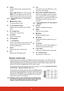 Page 169
Remote control code
The projector can be assigned to 8 different remote control codes, 1 to 8. When several 
adjacent projectors are in operation at the same time, switching the remote control codes 
can prevent interference from other remote controls. Set the remote control code for the 
projector first before changing that for the remote control.
To switch the code for the projector, select from among 1 to 8 in the SYSTEM SETTING: 
ADVANCED > Remote Control Code menu.
To switch the code for the...