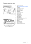 Page 9Introduction 9
Projector exterior view
1. External control panel
(See Controls and functions on page 10 
for details.)
2. Vent (heated air exhaust)
3. Adjuster foot
4. Focus and Zoom ring
5. Vent (cool air intake)
6. Speaker grill
7. Front IR remote sensor
8. Projection lens
9. AC power jack
10. Audio input jack
Audio output jack
11. S-Video input jack
Video input jack
12. HDMI-input port
13. RGB (PC)/Component Video (YPbPr/ 
YCbCr) signal input jacks
14. RGB signal output jack
15. USB port
16. RS232...