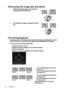 Page 32Operation 32
Fine-tuning the image size and clarity
1. Adjust the projected image to the size that you 
need using the ZOOM slide lever. 
2. Then sharpen the image by rotating the FOCUS 
ring. 
Correcting keystone
Keystoning refers to the situation where the projected image is noticeably wider at either 
the top or bottom. It occurs when the projector is not perpendicular to the screen.
You may correct this in ONE of these ways.
•Using the remote control
Press KEYSTONE to display, the 2D Keystone...