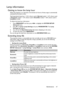 Page 47Maintenance 47
Lamp information
Getting to know the lamp hour
When the projector is in operation, the duration (in hours) of lamp usage is automatically 
calculated by the built-in timer. 
Total (equivalent) lamp hour = 2.22 x (hours used in Normal mode) + 1.67 x (hours used 
in Economic mode) + 1.54 x (hours used in SmartEco mode) + 1.00 x (hours used in 
LampSave mode).
To obtain the lamp hour information:
1. Press MENU/EXIT and then press  /  to highlight the SYSTEM SETUP: 
Advanced menu.
2. Press  to...