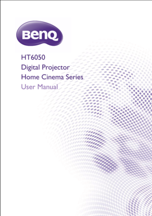 Page 1HT6050
Digital Projector 
Home Cinema Series 
User Manual 