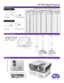 Page 2Distance Chart
HT1075 Digital Projector
The screen aspect ratio is 16:9 and the projected picture is 16:9
Distance Chart
Ceiling Mount Chart
Dimensions
4.09”
12.2”
Ceiling Mount Screws:
M4 (Max. L = 25 mm, 
Min. L = 20 mm)
: Screen   
:Center of lens
Floor Installation
9.6”
Units: inch
Units: inch
The screen aspect ratio is 16:9 and the projected picture is 16:9
Ceiling Installation
: Screen   :Center of lens
Screen Dimensions Projection Distance  (inch)
Lowest/Highest 
lens position  (inch)
Diagonal...