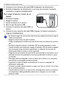 Page 1414  Preparar la cámara para su uso
Español
5. Conecte el otro extremo del cable USB al adaptador de alimentación.
6. Enchufe el adaptador de alimentación a una toma de corriente. La batería 
comenzará a cargarse inmediatamente.
Para cargar la batería a través de un 
equipo:
1. Encienda el equipo.
2. Apague la cámara.
3. Inserte la batería en la cámara.
4. Abra la tapa del puerto USB.
5. Conecte un extremo del cable USB a la 
cámara.
6. Conecte el otro extremo del cable USB al equipo. La batería comenzará...