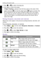 Page 4444  More on the capture mode
English
3. Press   or   to select a focusing area.
4. Press   to confirm the setting.
If 
Object Tracking is selected, move the focus point to the center of the 
subject and press   to lock the subject (press   again to unlock). The 
AF tracking feature will now keep tracking the subject even if the subject 
moves. Once you see the composition you want, half press the shutter to 
make sure the subject is correctly focused and press the shutter fully to 
capture the image....