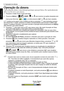 Page 146  Operação da câmera
Português 
Operação da câmera
O procedimento abaixo é uma instrução geral para operação básica. Ela é particularmente 
útil se você for novo com câmeras.
1. Pressione o botão Power (Ligar) para ligar.
2. Pressione  > , , , ou  para localizar as opções desejadas (sob 
duas guias diferentes:  e ), e então pressione  ou  para fazer seleções.
 Lembre-se de seguir o que é exibido em tela ou pressione  para instruções (sempre que disponível). A seguir, pressione os botões correspondentes...