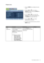 Page 23  23   How to adjust your monitor
Display menu
1. Press the MENU key to display the main 
menu.
2. Press the   or   keys to select 
DISPLAY and then press the ENTER key 
to enter the menu.
3. Press the   or   keys to move the 
highlight to a menu item and then press 
the 
ENTER key to select that item.
4. Press the   or   keys to make 
adjustments or selections.
5. To return to the previous menu, press the 
MENU button.
DISPLAYMODE: Standard
Auto Adjustment
H. Position
V. Position
Pixel Clock
Phase
10...