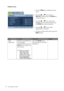 Page 2222  How to adjust your monitor  
Display menu
1. Press the MENU key to display the main 
menu.
2. Press the   or   keys to select 
DISPLAY and then press the ENTER key 
to enter the menu.
3. Press the   or   keys to move the 
highlight to a menu item and then press 
the 
ENTER key to select that item.
4. Press the   or   keys to make 
adjustments or selections.
5. To return to the previous menu, press the 
MENU button.
DISPLAYMODE: Standard
Auto Adjustment
H. Position
V. Position
Pixel Clock
Phase
10
12...