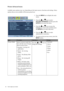 Page 3030  How to adjust your monitor  
Picture Advanced menu
Available menu options may vary depending on the input sources, functions and settings. Menu 
options that are not available will become grayed out.
1. Press the 
MENU key to display the main 
menu.
2. Press the   or   keys to select 
PICTURE ADVANCED and then press the 
ENTER key to enter the menu.
3. Press the   or   keys to move the 
highlight to a menu item and then press 
the 
ENTER key to select that item.
4. Press the   or   keys to make...