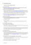 Page 4444 Troubleshooting  
9. Troubleshooting
Frequently asked questions (FAQ)
The image is blurred:
Read the 
How to adjust the screen resolution section, and then select the correct resolution, 
refresh rate and make adjustments based on these instructions.
How do you use a VGA extension cable?
Remove the extension cable for the test. Is the image now in focus? If not, optimize the image by 
working through the instructions in the 
How to adjust the screen refresh rate section It is normal 
for blurring to...