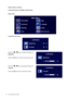 Page 1818  How to adjust your monitor  
Main Menu Mode
Control Functions Available in Main Menu 
Luminance sub menu
Main Menu
Press the W or X keys to adjust the degree of 
Brightness.
Press the Exit key to return to previous menu. 
Press the 
W or X keys to adjust the degree of 
Contrast.
Press the Exit to return to previous menu.
 