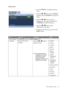 Page 25  25   How to adjust your monitor
System menu
1. Press the MENU key to display the main 
menu.
2. Press the 
W or X keys to select SYSTEM 
and then press the ENTER key to enter the 
menu.
3. Press the 
W or X keys to move the 
highlight to a menu item and then press 
the ENTER key to select that item.
4. Press the 
W or X keys to make 
adjustments or selections.
5. To return to the previous menu, press the 
MENU button.
ItemFunctionOperationRange
OSD Settings - Press ENTER to enter the OSD Settings...