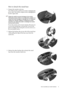 Page 9  9   How to assemble your monitor hardware
How to detach the stand base
1. Prepare the monitor and area.
Turn off the monitor and the power before unplugging the 
power cable. Turn off the computer before unplugging the 
monitor signal cable.
Please be careful to prevent damage to the monitor. 
Placing the screen surface on an object like a stapler or a 
mouse will crack the glass or damage the LCD substrate 
voiding your warranty. Sliding or scraping the monitor 
around on your desk will scratch or...