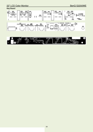 Page 5422″ LCD Color Monitor                                         BenQ G2200WE 
54                                                                  
Key Board 
 
 
 
 