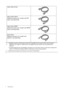 Page 66  Getting started  
Video Cable: D-Sub 
Video Cable: DVI-D
(Optional accessory for models with DVI 
inputs, sold separately)
Video Cable: HDMI
(Optional accessory for models with HDMI 
inputs, sold separately)
Audio Cable
(Optional accessory for models with 
speakers, sold separately)
• Available accessories and the pictures shown here may differ from the actual contents and the product 
supplied for your region. For cables that are not supplied with your product, you can purchase them 
separately.
•...