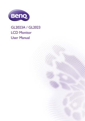 Page 1GL2023A / GL2023
LCD Monitor
User Manual
 