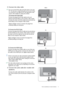 Page 11  11   How to assemble your monitor hardware
2. Connect the video cable 
 Do not use both DVI-D cable and D-Sub cable on the same 
PC. The only case in which both cables can be used is if they 
are connected to two different PCs with appropriate video 
systems. (Not available for analog-only models).
To Connect the D-Sub Cable
Connect the plug of the D-Sub cable (at the end 
without the ferrite filter) to the monitor video socket. 
Connect the other end of the cable (at the end with the 
ferrite filter)...